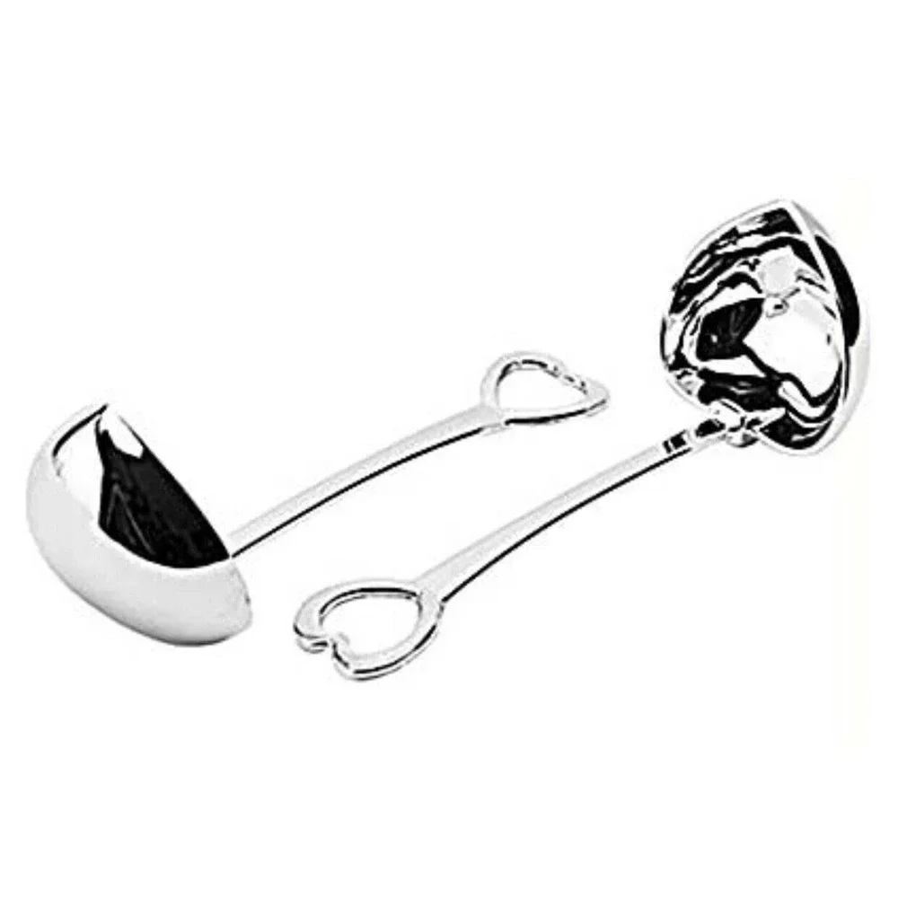 Wilton Candy Buffet Ladles Scoops Heart Shaped 2 Count Plastic Wedding Party